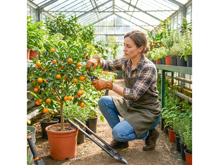Outsunny Ensemble Jardinage 2pcs Coupe-Branches & Sécateur Verrou