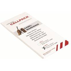 CellPack 124089 CM 20 Kabelmarkierer Weiß 30 St.