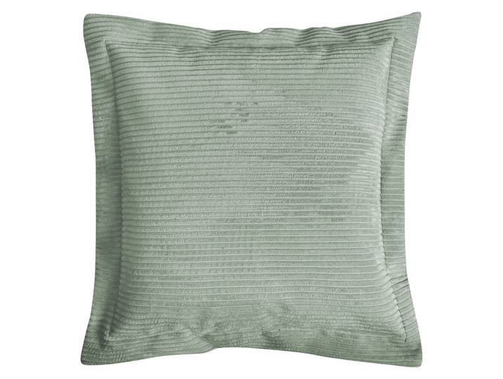 Dekokissen MAGMA HEIMTEX SHARA Flatterkissen , grün (salbei, cord gestreift unifarben), B:70cm H:8cm L:70cm, Faserbällchen (Polyester), Polyester, Dekokissen_Sitzkissen_Kissenhüllen, Dekokissen, in trendigem Cord-Stoff und elegantem Stehsaum