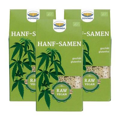 Govinda Bio Hanfsamen 3x150 g Samen