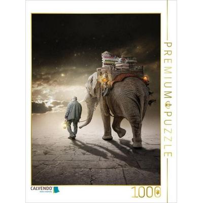 CALVENDO Puzzle Mit leichtem Gepäck | 1000 Teile Lege-Größe 64x48cm Foto-Puzzle für glückliche Stunden