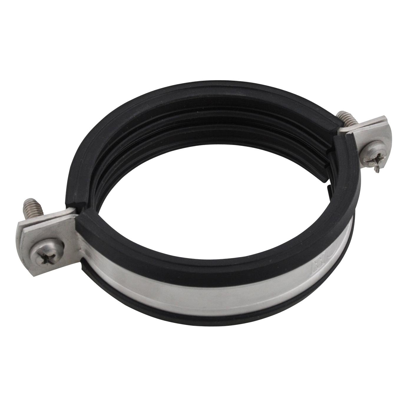 Walraven BIS Zweischraubenschelle BIFIX 1301 M 8, 5256mm, m Schallschutz, Edelstahl (3117056)