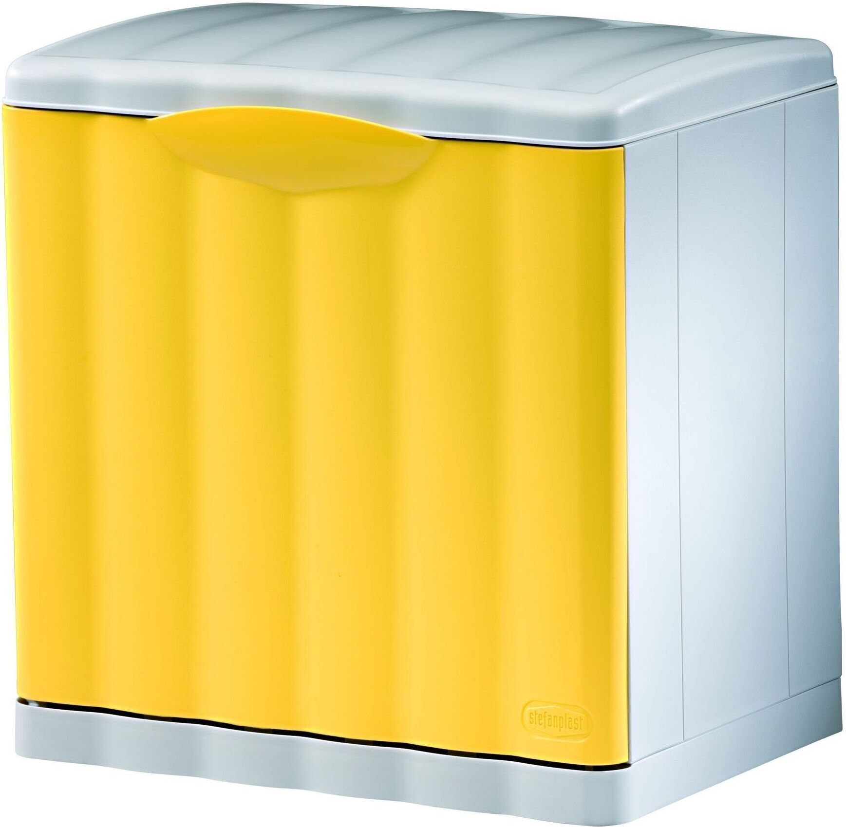 Stefanplast Pattumiera 40 x 30 cm Giallo Amica