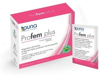 Guna Profem Plus Menopausa Intestino Probiotici Donna 20bust