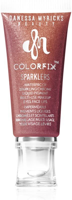 Danessa Myricks Beauty Colorfix Sparklers multi-purpose makeup for eyes, lips and face shade Flare 10 ml