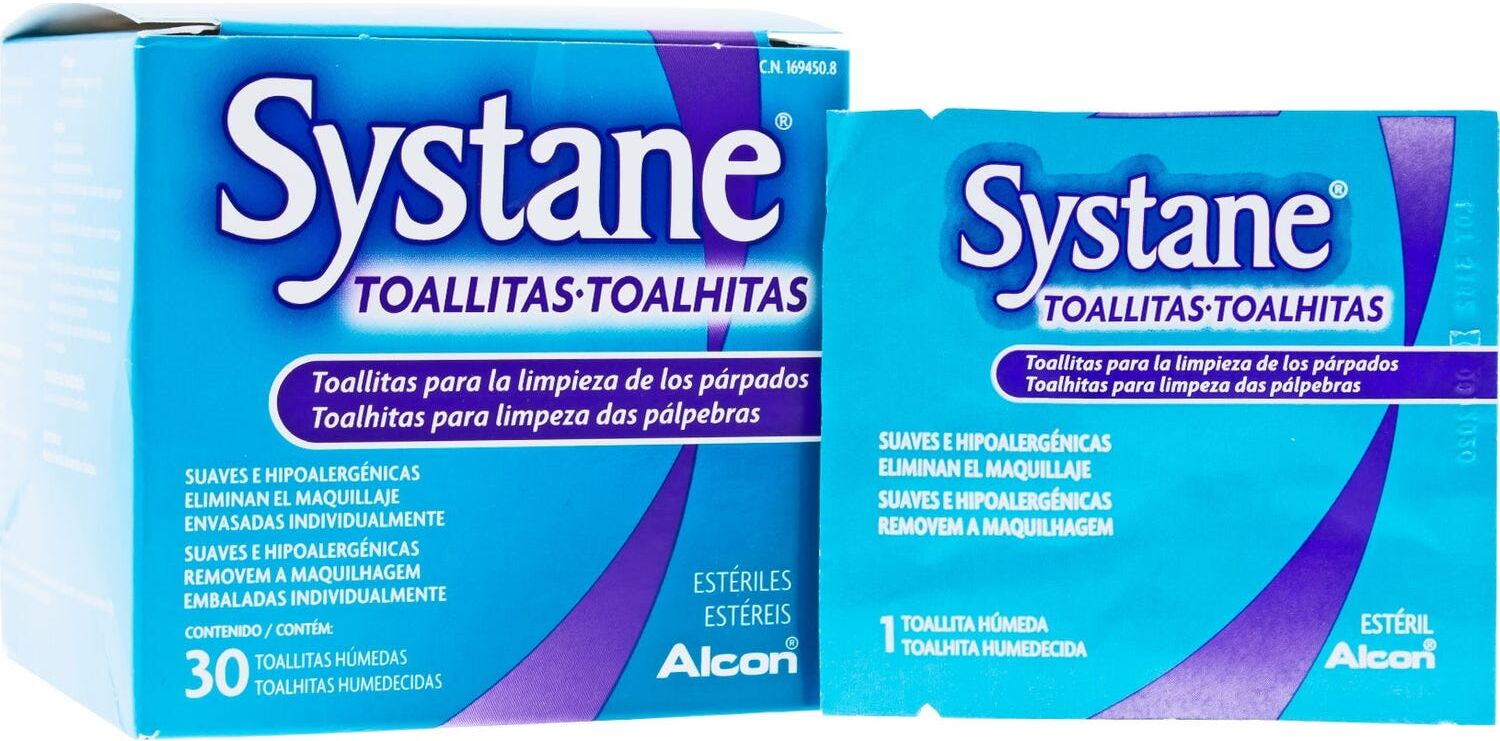 SYSTANE Alcon Toallitas 30uds