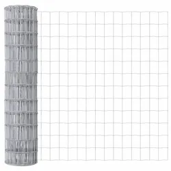 vidaXL Eurozaun 1 x 10 m PVC-beschichtetes Eisen