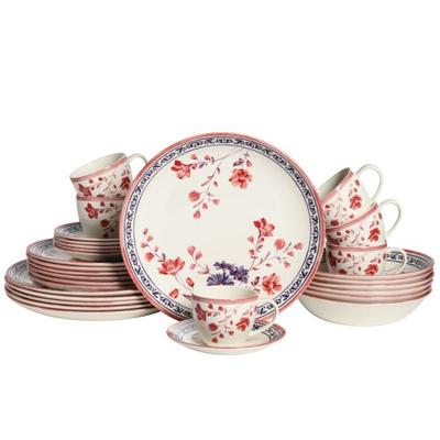 CreaTable Cottage bunt Kombiservice 30-tlg Steingut