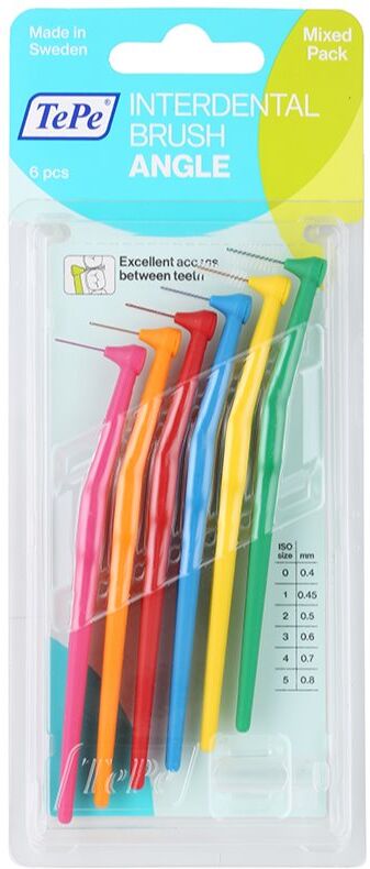 TePe Angle brossettes interdentaires mix 6 pcs