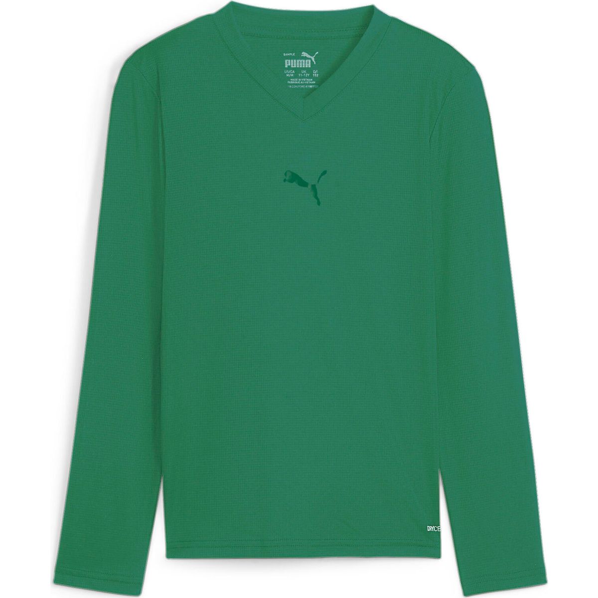 Puma Teamgoal Baselayer Tee LS Jr sport green-power green (05) 164 659041-05-164