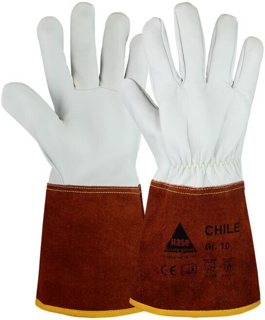 Hase CHILE, gant de soudeur en cuir d'agneau nappa (403840-7)