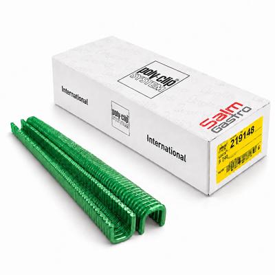 Poly-Clip Poly Clip S 740 grün Päckchen mit 2.970 ST