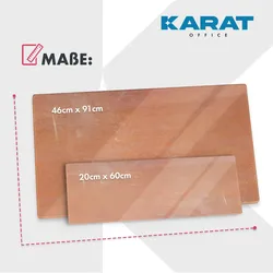Karat office Design-Glas-Memoboard   Brush   Rot