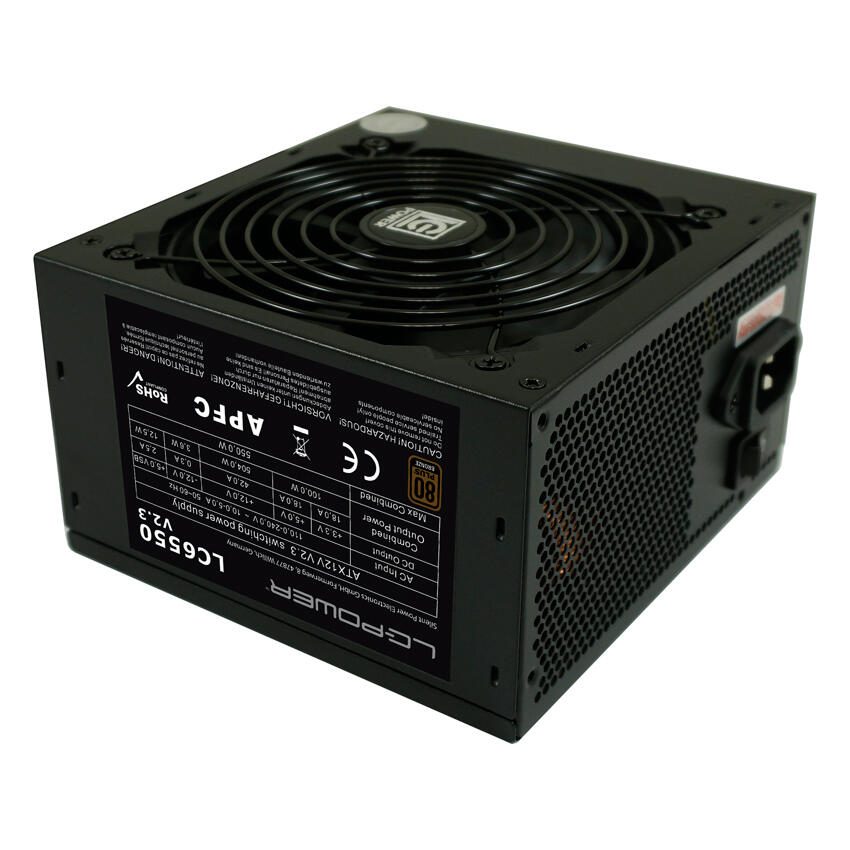 LC-Power LC Power Netzteil LC6550 V2.3 550 W 80 Plus Bronze