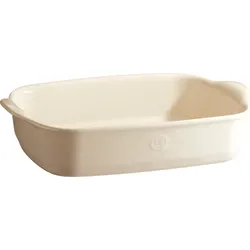 Emile Henry Auflaufform 19 x 30 cm, creme
