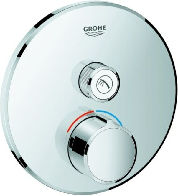 Grohe Fertigmontageset SmartControl vc, digi. Mischer, m 1 Absperrvtl., rd. (29144000)