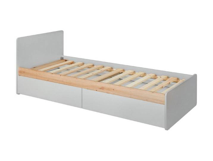 JVmoebel Jugendbett Elegantes Jugendbett aus Holz mit Kopfstütze und Stauraum (1-tlg)
