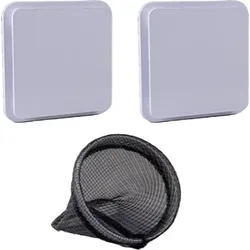 Pluggit Zu- und Abluft Frontblende PluggPlan (1 St. = 2 Blenden, 1 Filter) - PPR-ZAF - LB29788