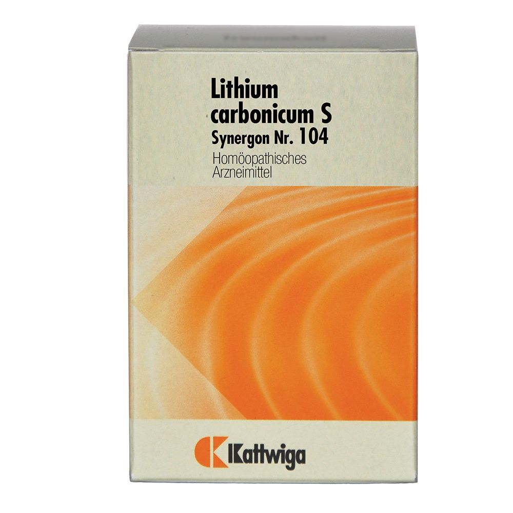 Synergon Komplex 104 Lithium carbonicum S Tabl. 200 St Tabletten
