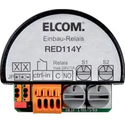 Elcom RED114Y Schaltrelais 1fach mit Eingang UP 2Draht schwarz