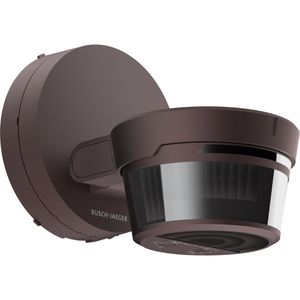 Busch-Jaeger Bewegungsmelder Busch-Wächter PRO 220 6851/22-131, 220°, 16 m, innen + außen IP55, braun