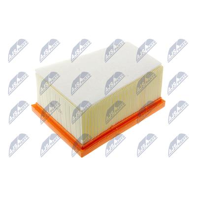 NTY Luftfilter FAF-RE-031 Filtereinsatz 140mm für RENAULT