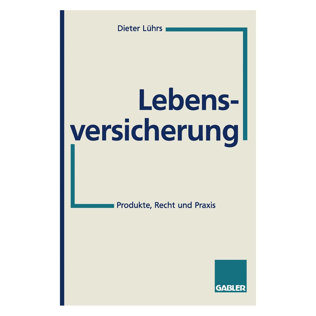 Gabler Lebensversicherung (Deutsch, Softcover) (7761933)