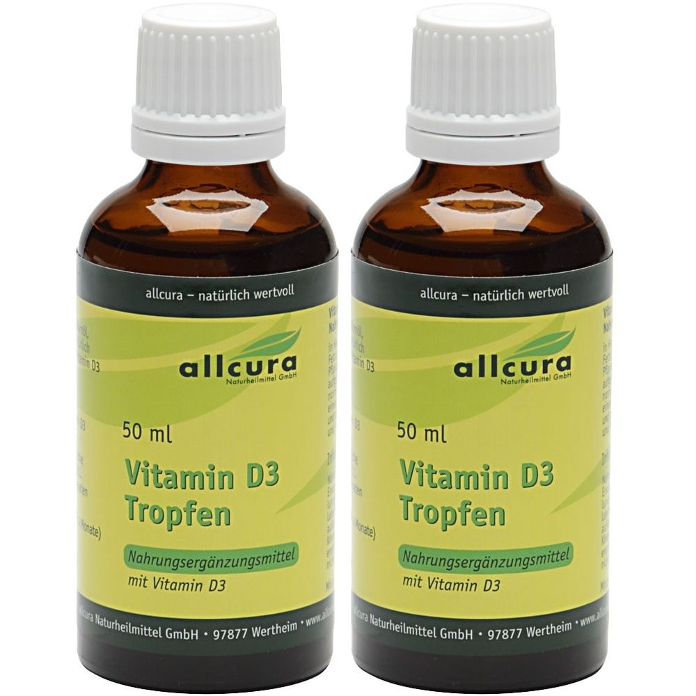 Vitamin D3 Tropfen 2x 2x50 ml