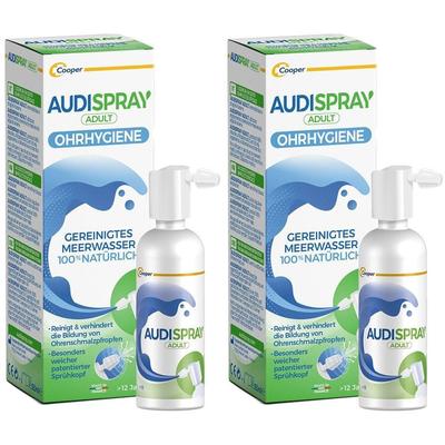 Audispray Adult Ohrenspray 2x 2x50 ml Spray