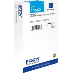 Epson, Druckerpatrone, Ink Cart/T7562 L CY (C)