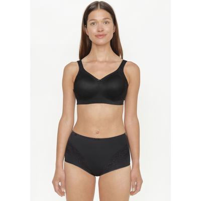 Minimizer-BH SUSA "London", Damen, Gr. 75, Cup D, schwarz, Obermaterial: 76% Polyamid, 24% Elasthan, BHs Minimizer-BH, vorgeformte Cups, Spitze, blickdicht, elastisch