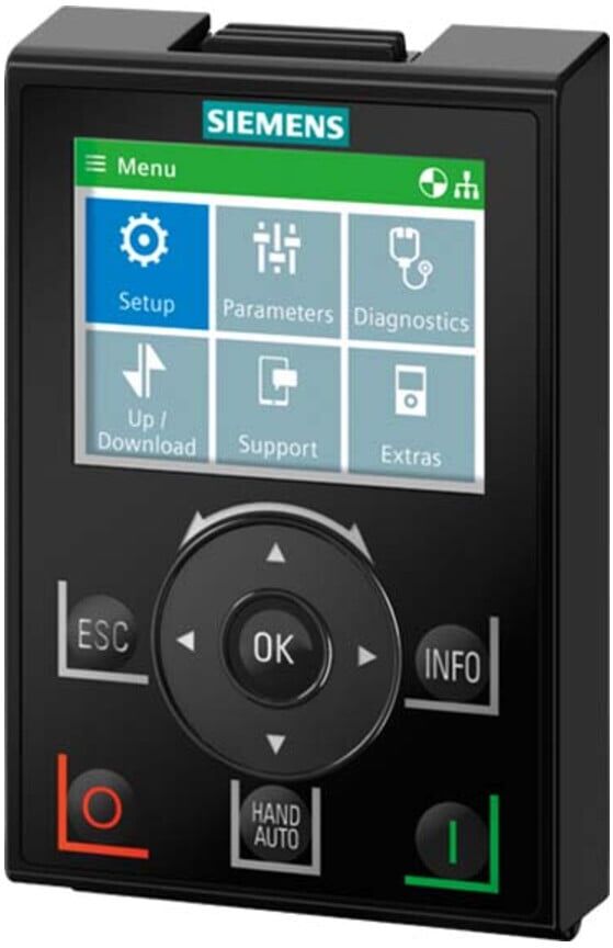 Siemens Dig.Industr. SINAMICS Intelligent LCD Farbe 6SL3255-0AA00-4JA2 (6SL32550AA004JA2)