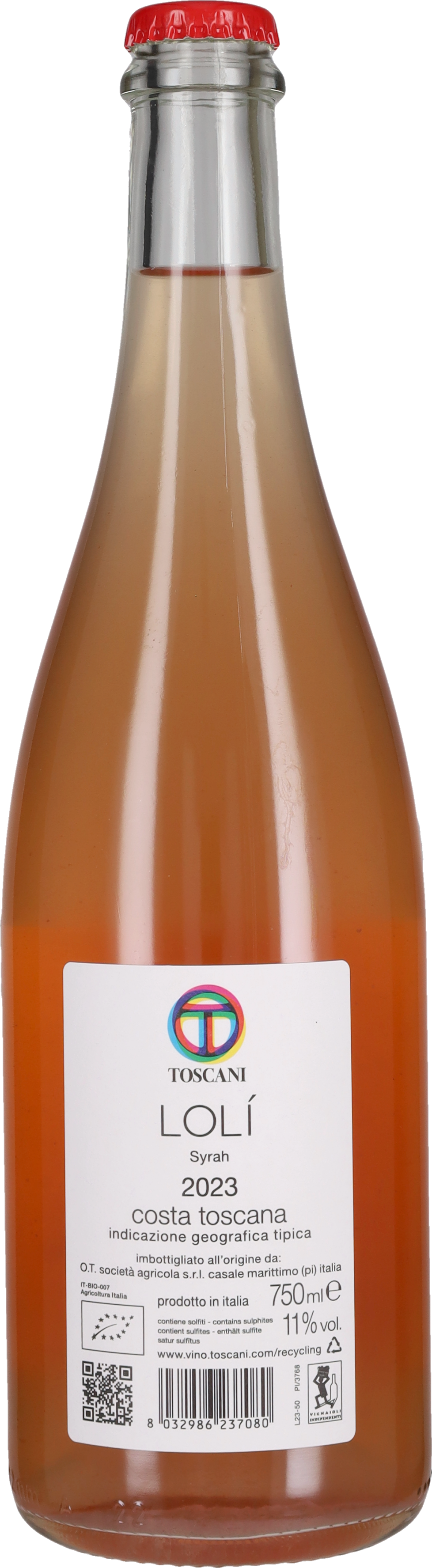 Toscani Azienda Agricola Rosato Frizzante 'Lolì' Azienda Agricola Toscani 2025