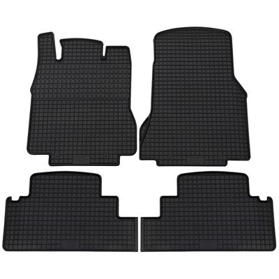 PETEX Fußmattensatz schwarz 45010