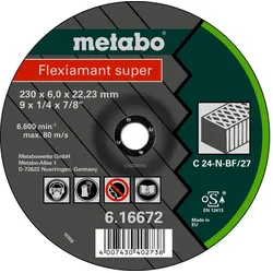 Metabo Flexiamant super Stein Schruppscheibe, gekröpfte Ausführung - 616672000