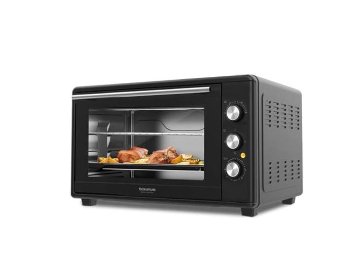Taurus - Four Électrique Horizon 30 1500W 30L 5 Modes de Cuisson Minuterie 90 Min Convection & Gril Accessoires Inclus Porte Double Vitrage