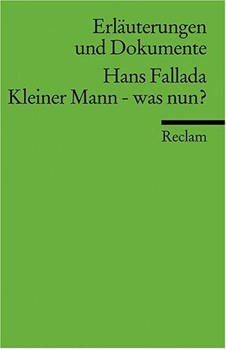 Michael Grisko - Erläuterungen und Dokumente zu Hans Fallada: Kleiner Mann - was nun? - Preis vom 13.10.2026 11:25:28 h