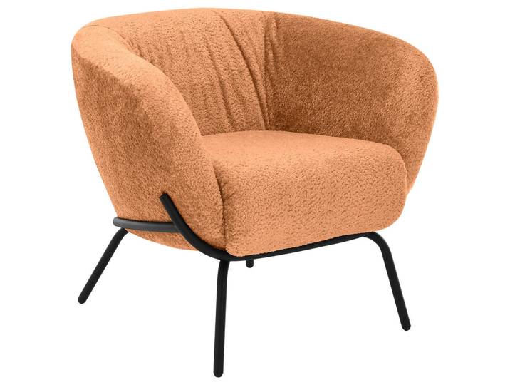 Lomoco Cocktailsessel, Rost, Metall, 79x71x74 cm, Fußauswahl, Lederauswahl, Stoffauswahl, Wohnzimmer, Sessel, Cocktailsessel