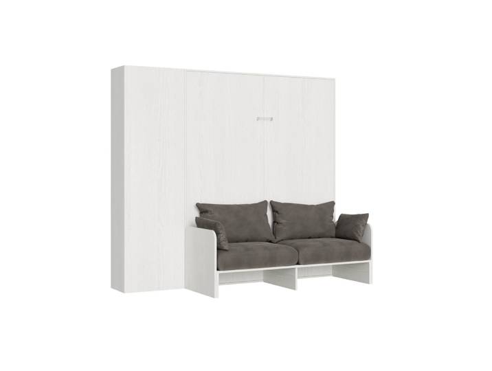 Itamoby sofá cama kentaro doble blanco fresno columna