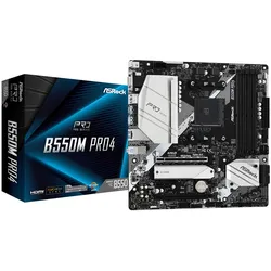 Asrock B550M Pro4 AMD B550 Sockel AM4 micro ATX