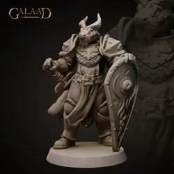 Knight Sword and Shield - Modular Head von Galaad Miniatures aus Knights Release - Modular Heads