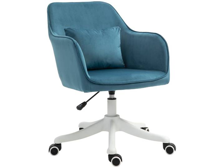 Chaise de bureau massante velours