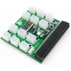 PowerGuard Adapter für HP Server Netzteil 12x 6-pin PCI-E Breakout Board, Interne Kabel (PC)