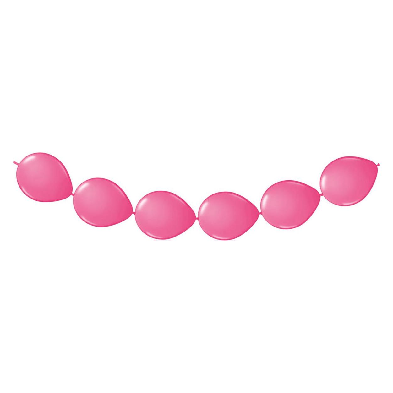 Folat Magenta Knot Luftballons (8x) (FO08457)