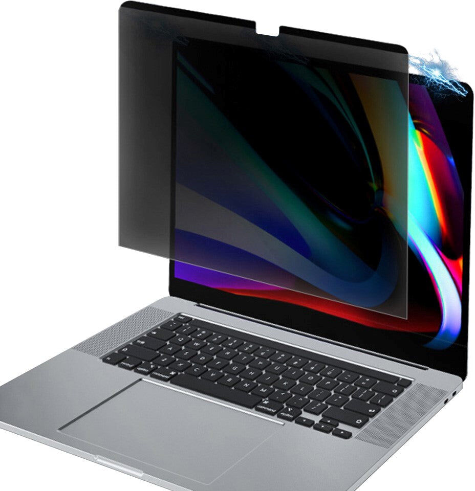 TABLETCOVERS.DK MacBook Pro 13 Retina Magnetisk Privacy Beskyttelsesglas - Gennemsigtig