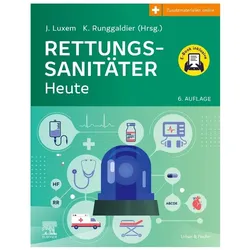 Rettungssanitäter Heute + E-Book, Fachbücher von Klaus Runggaldier, Jürgen Luxem
