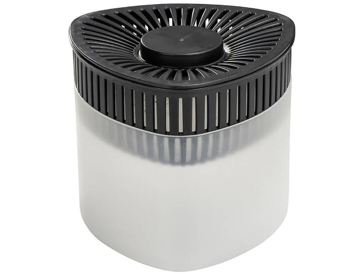 Luftentfeuchter WENKO Modell Prisma , grau (anthrazit), B:15cm H:13cm T:15cm, Luftentfeuchter, Luftentfeuchter, mit 2 x 500 g Entfeuchter-Blöcken