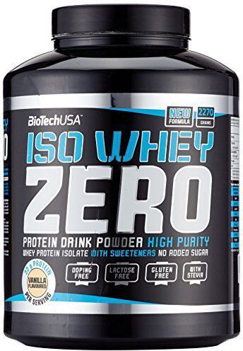 BiotechUSA Isowhey Zero Lactose Free 908 g Lemon Cheesecake