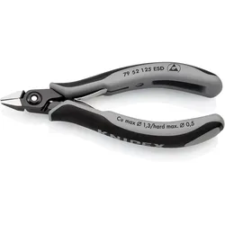 KNIPEX Präzisions-Elektronik-Seitenschneider ESD mit sehr kleiner Facette - 7952125ESD
