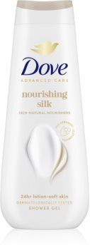 Dove Advanced Care Nourishing Silk gel de duche hidratante 600 ml. Advanced Care Nourishing Silk